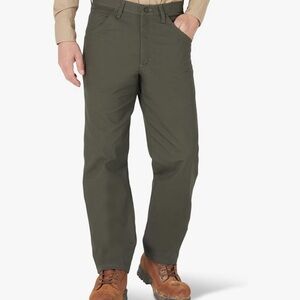 Wrangler Riggs FR Denim Carpenter Pants Mens 52x32 Navy Fire Flame 2112